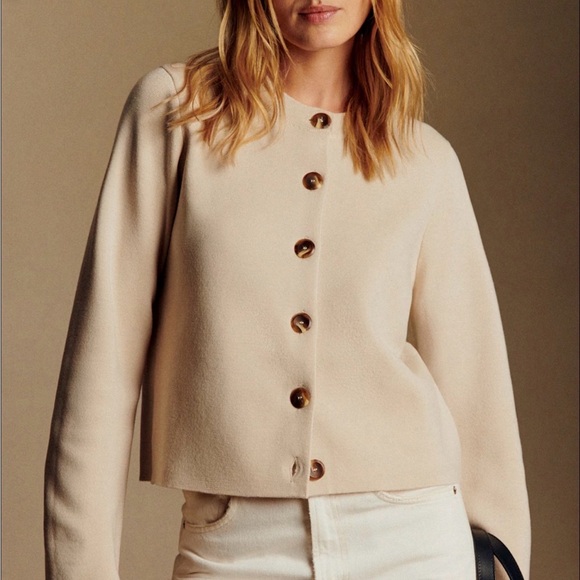 Sezane Sweaters - Sezane Jude merino wool cardigan